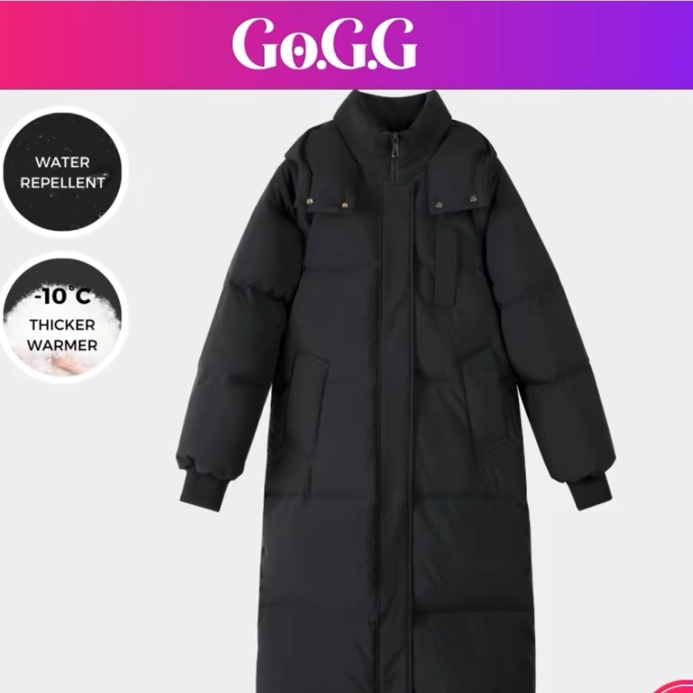 Go.G.G.USA classic long puffer coat
